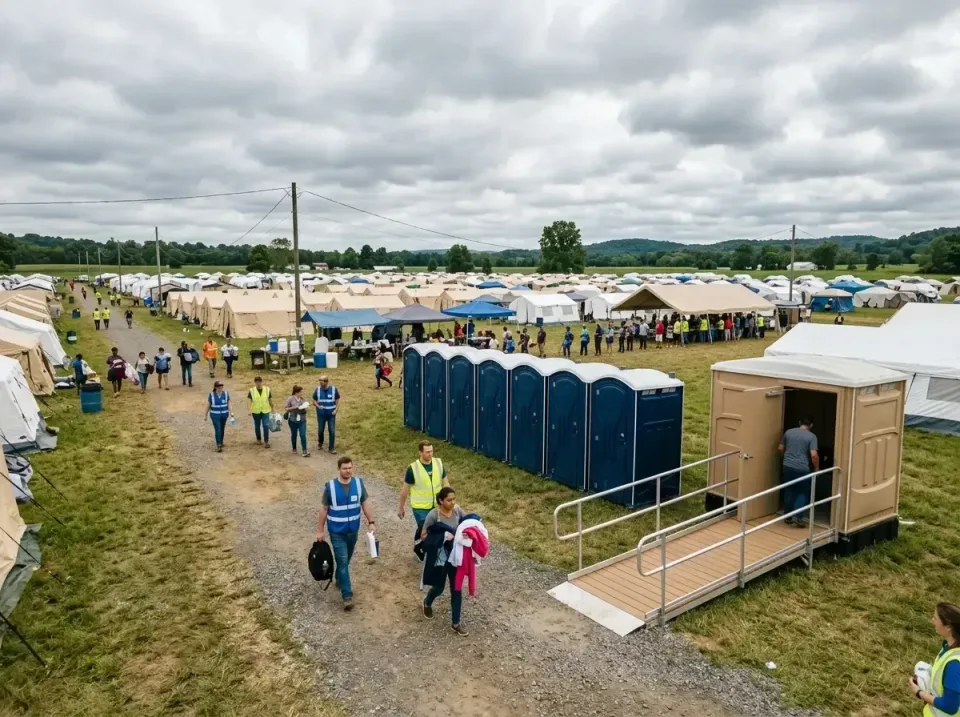 disaster-relief-camp-restrooms-010 — frequently asked questions, Dumpster & Portable Bathrooms Rental in Bridgewater, VA